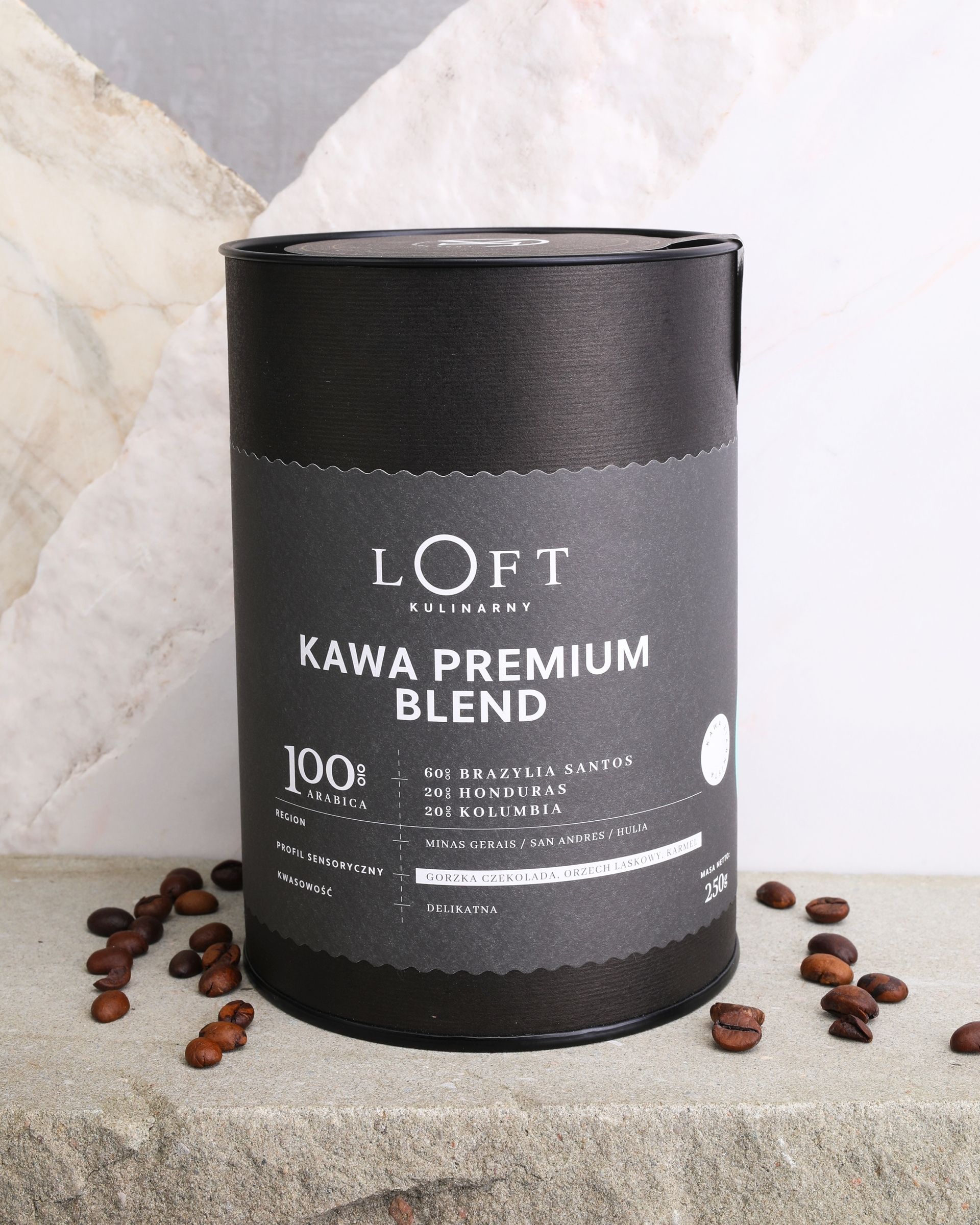 kawa ziarnista Premium Blend - najlepsza kawa do ekspresu