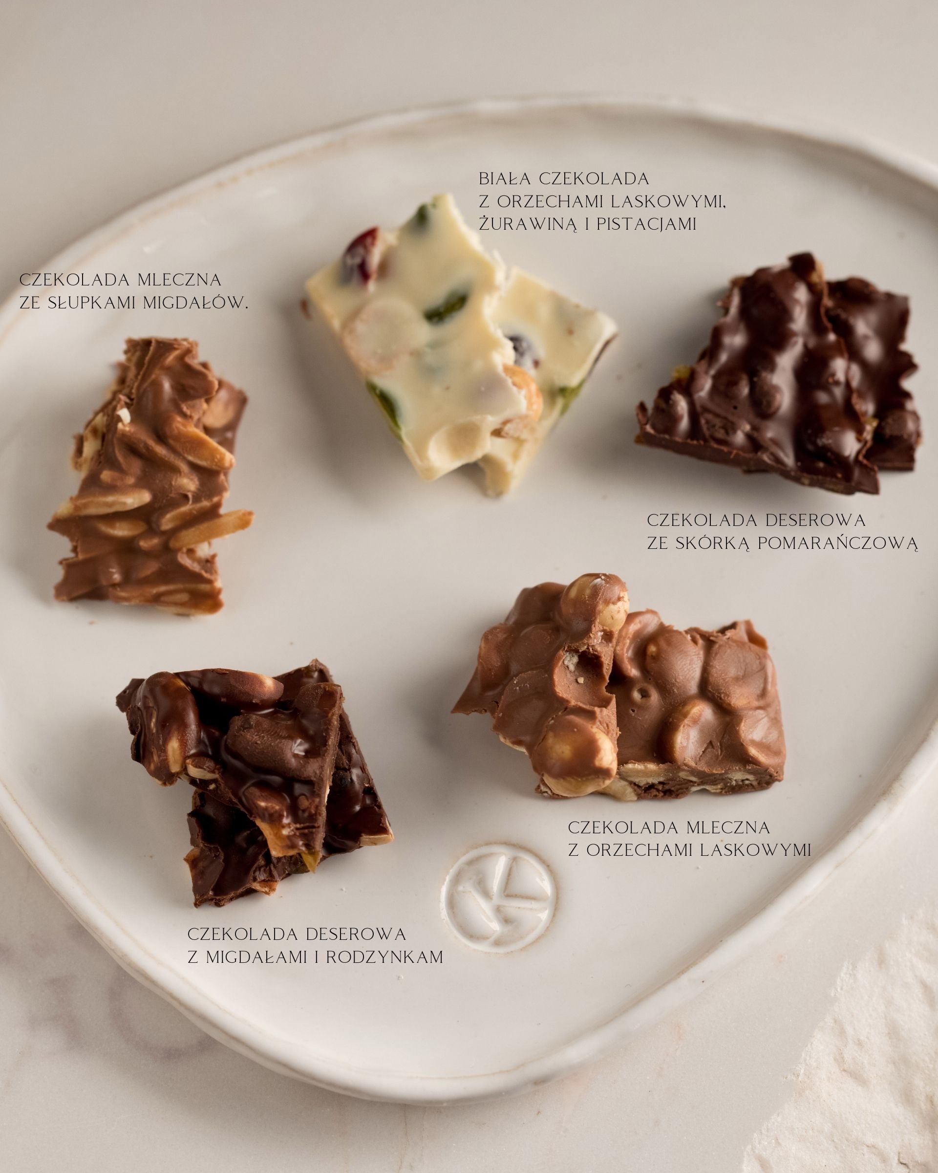Zestaw czekolad rzemieślniczych „Kolaż smaków”