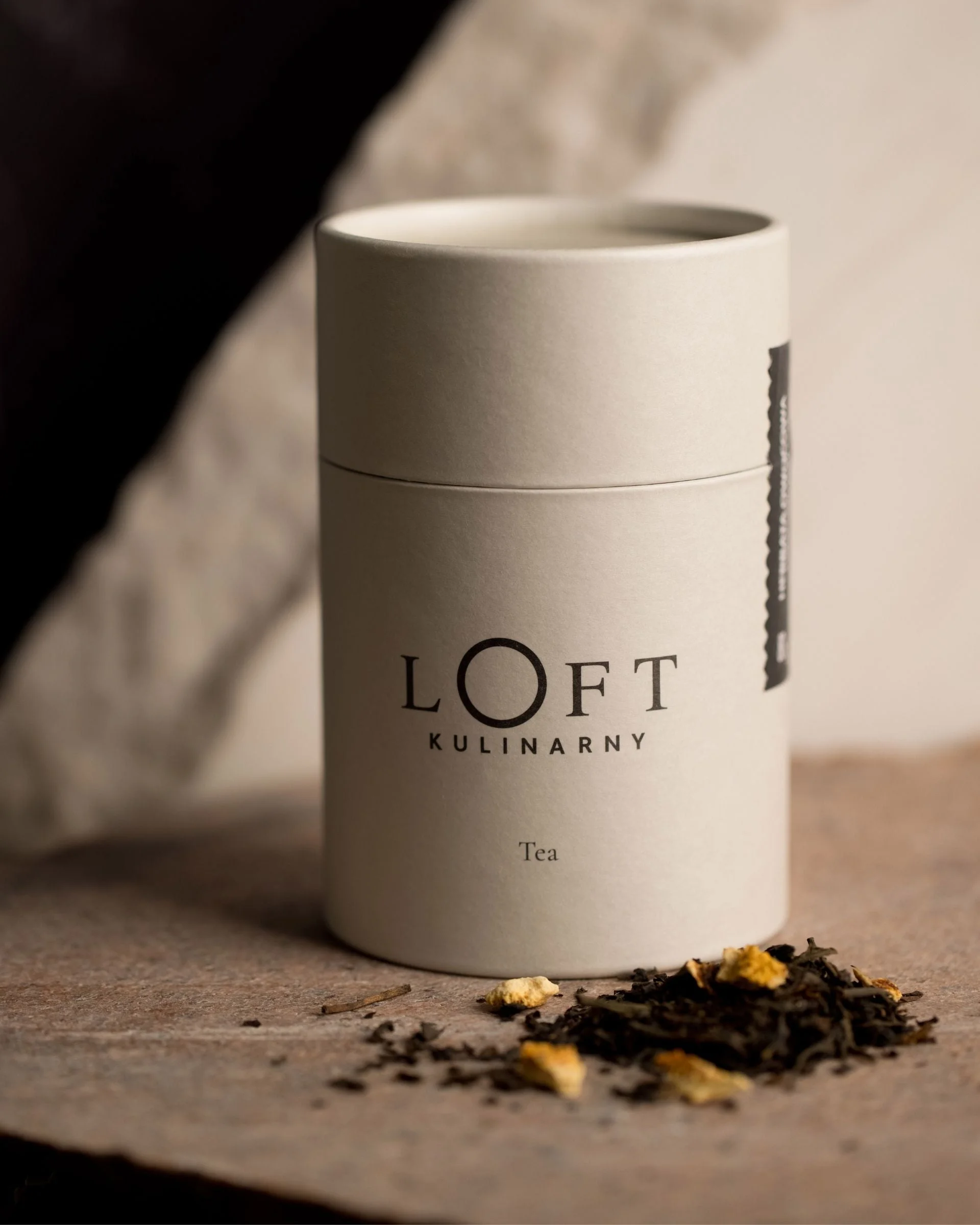 herbata Earl Grey z pomarańczą w opakowaniu Loft Kulinarny