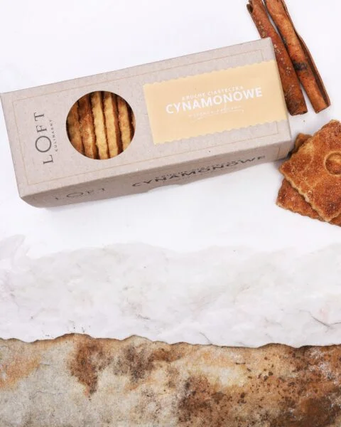 Kruche ciasteczka cynamonowe loft kulinarny