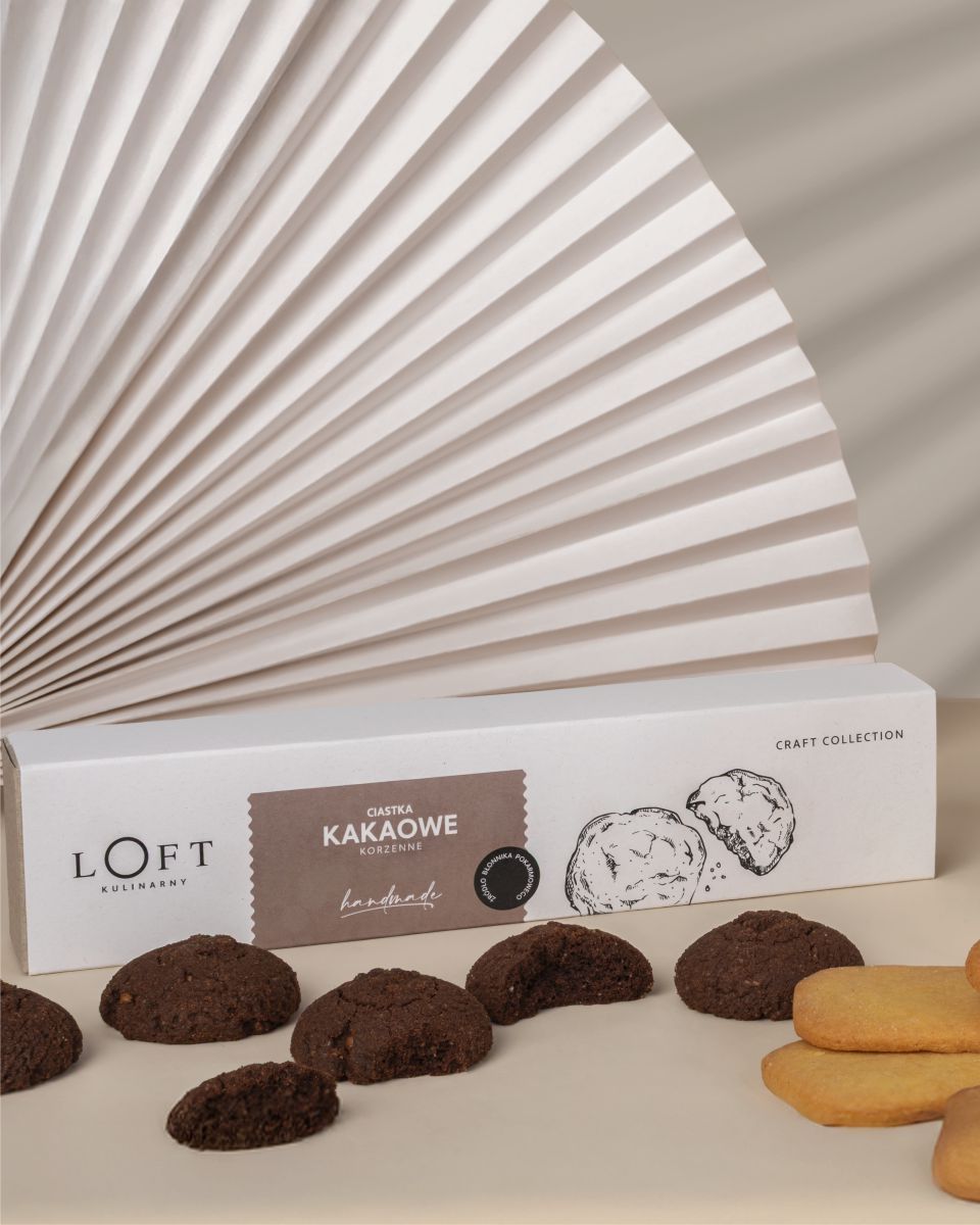 Ciasteczka kakaowe korzenne zestaw prezentowy