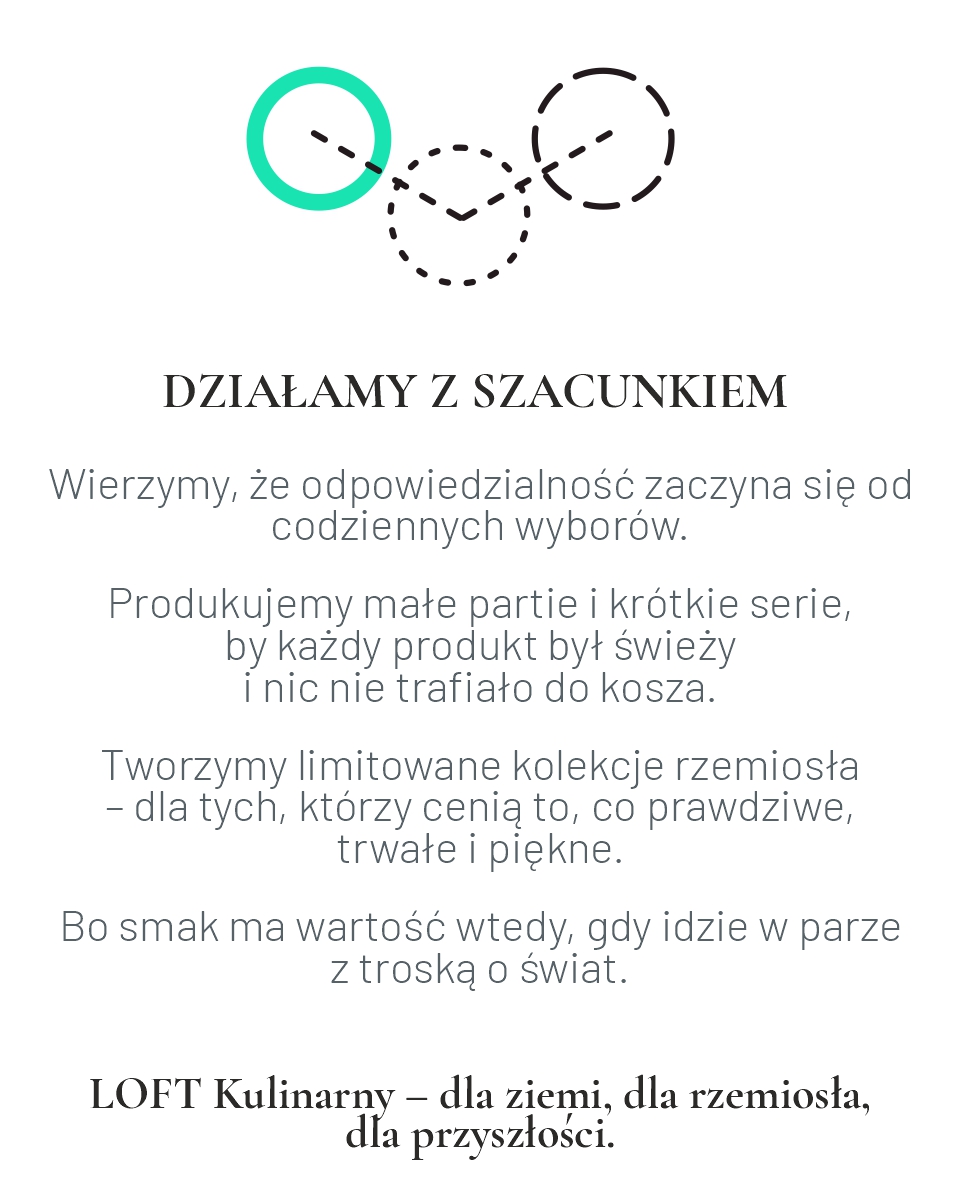 Credo-dzialamy-z-szacunkiem Torciki Loft Kulinarny