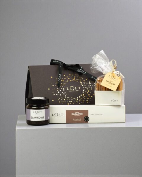 Gift No 44 – słodki upominek w torebce | Loft Kulinarny
