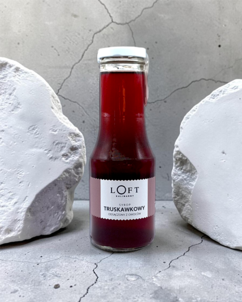 syrop truskawkowy Loft Kulinarny