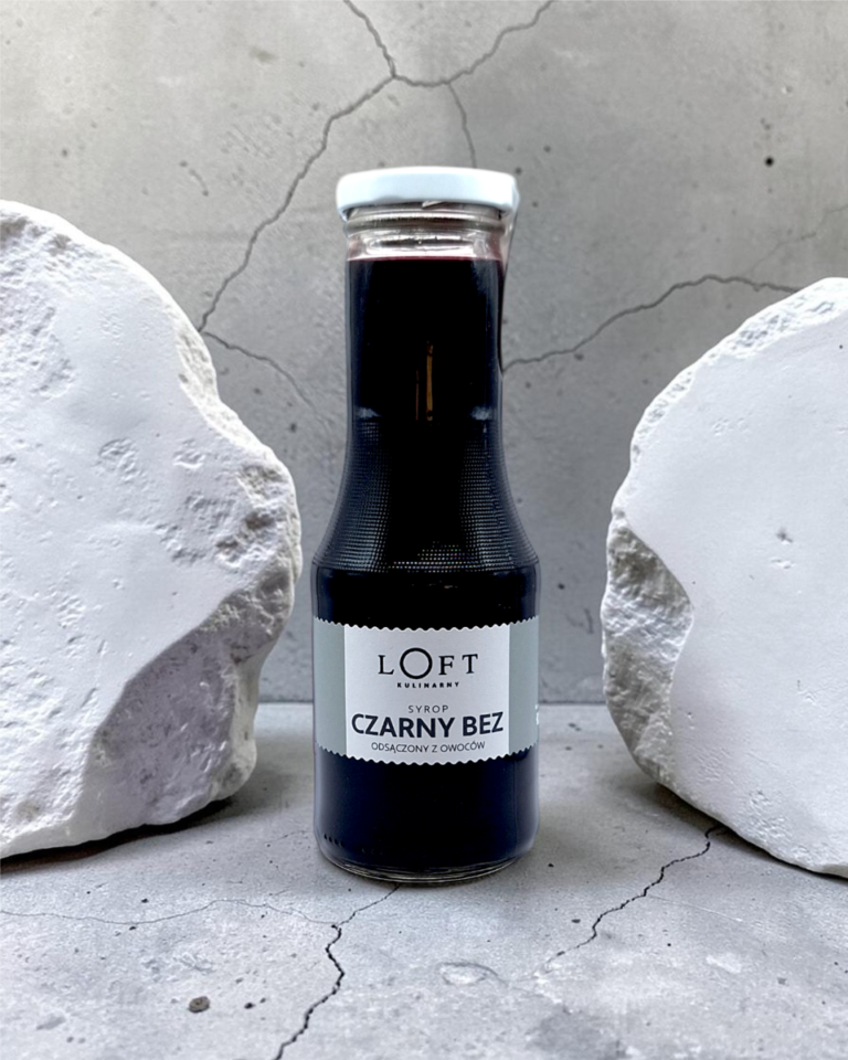 syrop z czarnego bzu Loft Kulinarny
