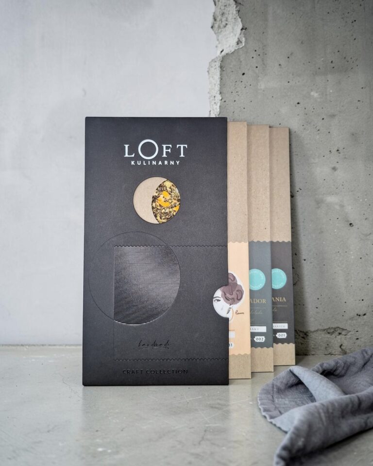 zestaw czekolad gorzkich premium Głębokie Nuty Kakao w etui Exclusive Loft Kulinarny