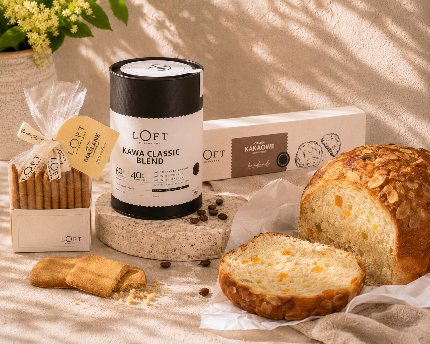 Delikatesy premium na lato – kawa, herbata, ciastka, czekolada i miód Loft Kulinarny